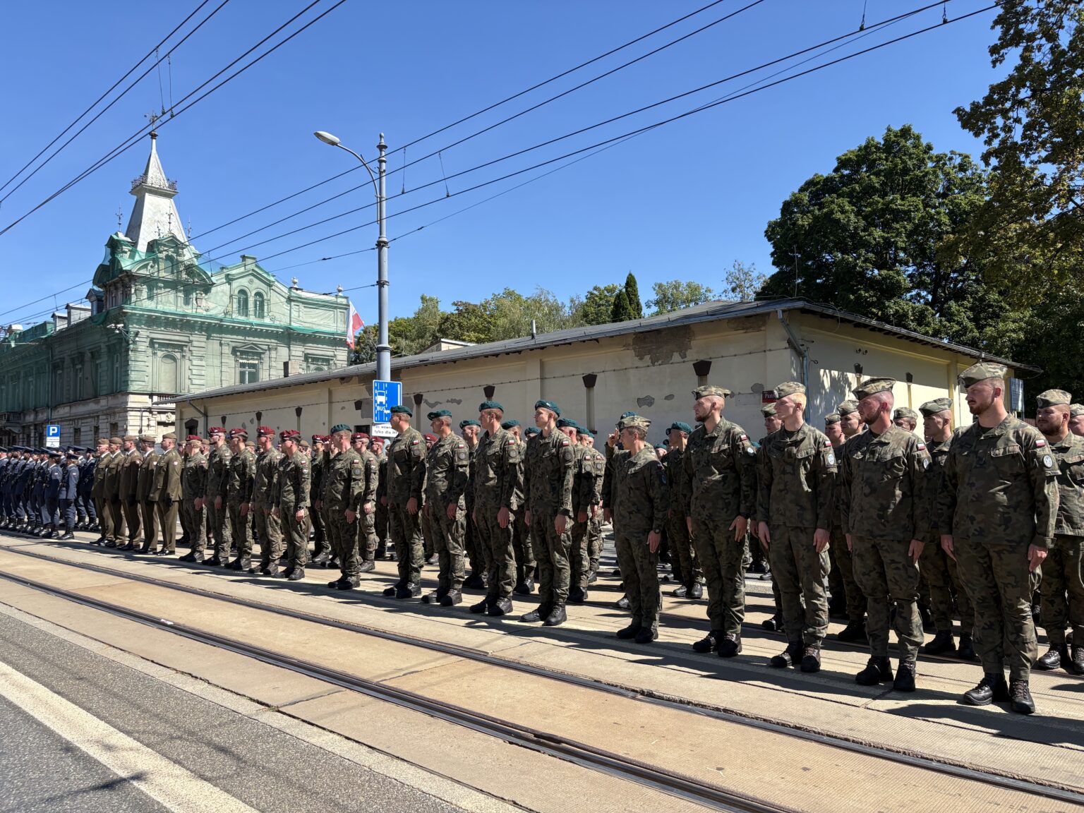 Obchody Święta Wojska Polskiego w Łodzi, fot. Jakub Jędrzejewski IMG 5385