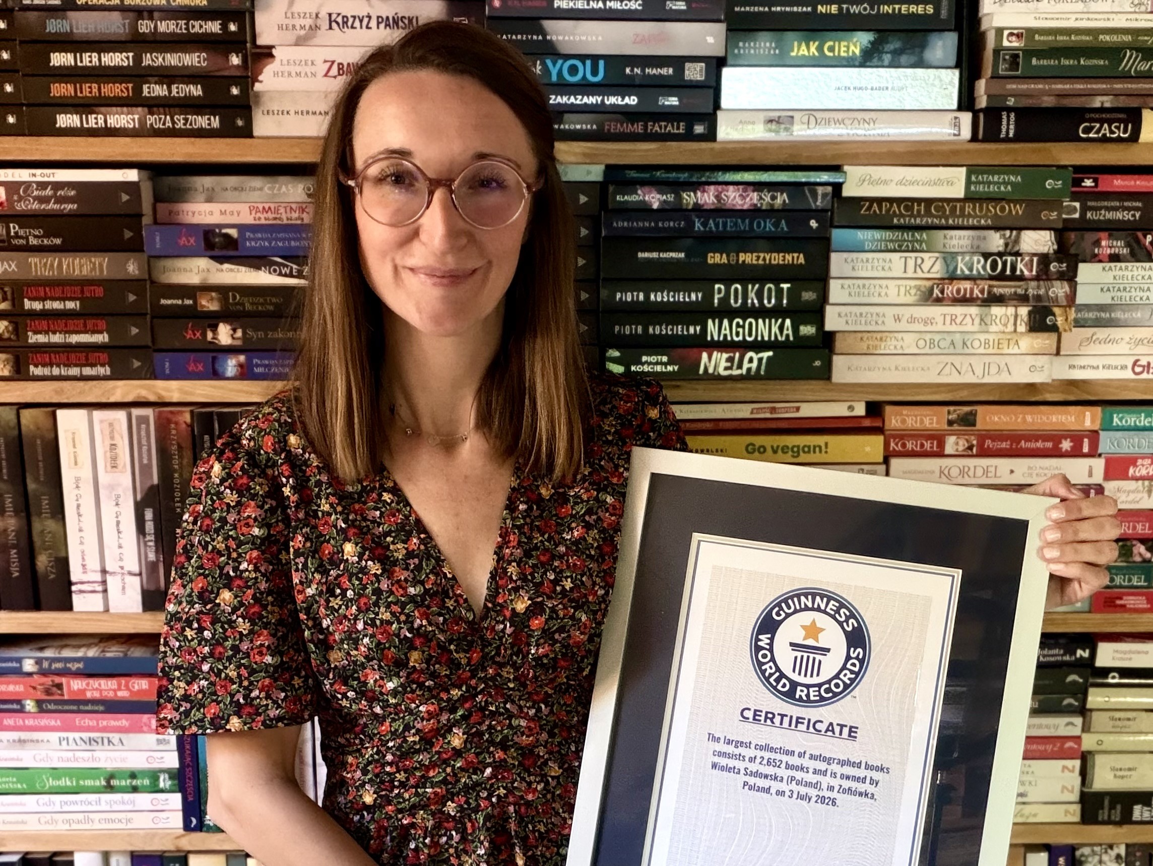 Książkomania | Wioleta Sadowska rekordzistką Guinnessa [PODCAST]