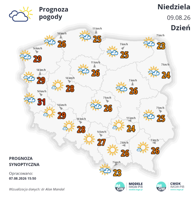 Pogoda na weekend | Odpoczynek od upałów i burz [PROGNOZA]