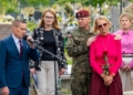 Uroczystosc odznaczenia grobu sp. sierz. Marcina Pastusiaka insygniami Orderu Krzyza Wojskowego 19.08.2026 fot. CWDpGP 3