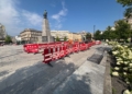 Remont Placu Wolności w Łodzi trwa. Wybrzuszona nawierzchnia ma zniknąć do 20 sierpnia [ZDJĘCIA]