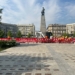 Remont Placu Wolności w Łodzi trwa. Wybrzuszona nawierzchnia ma zniknąć do 20 sierpnia [ZDJĘCIA]