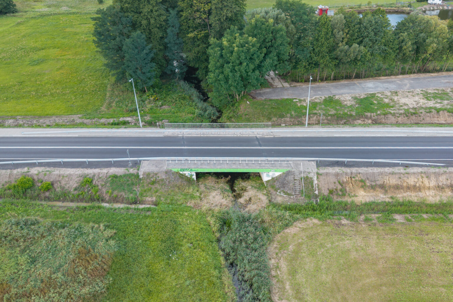 Nowa nawierzchnia i bezpieczna droga w powiecie bełchatowskim, mat. UMWŁ druzbice 12