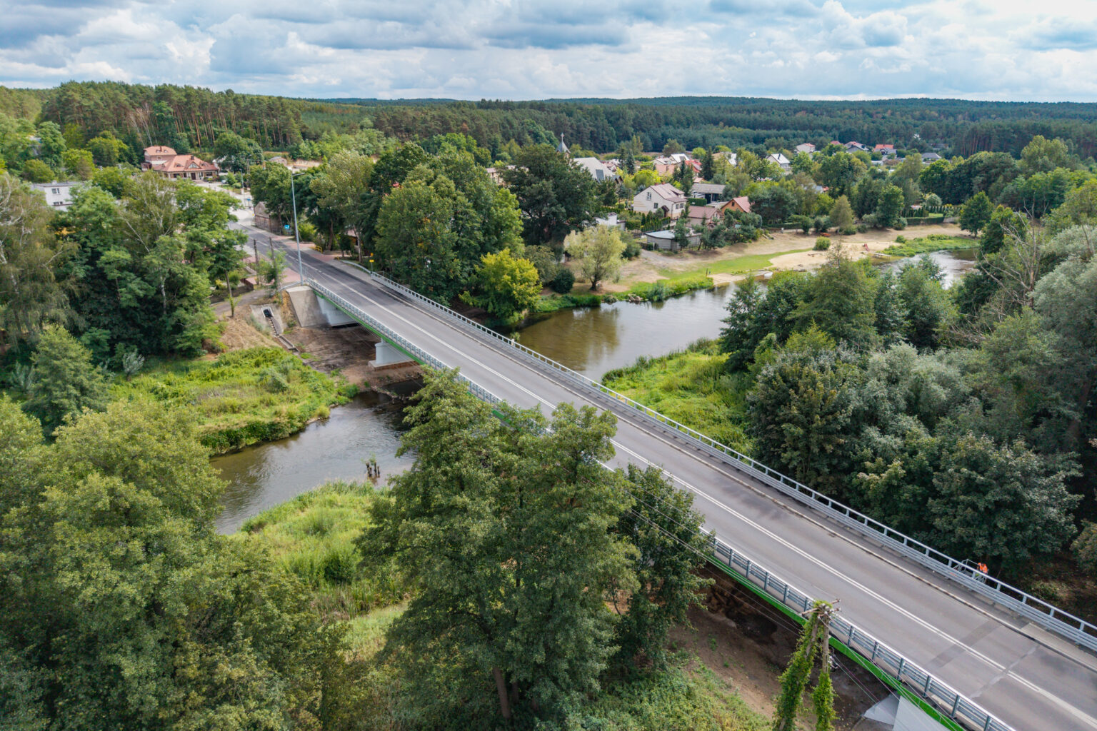 Wyremontowany most w Krzeczowie, mat. prasowe most krzeczow 7