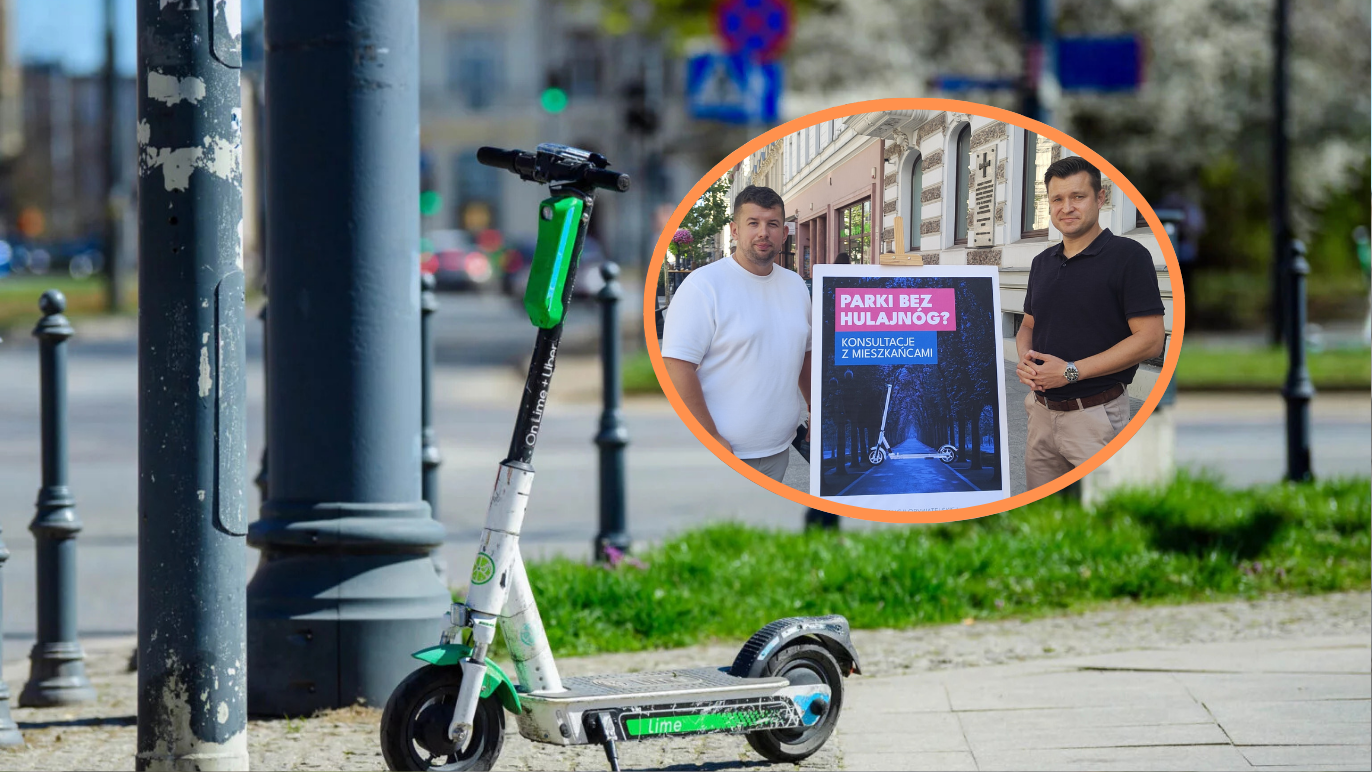 Łódzkie parki bez hulajnóg elektrycznych? Radni chcą konsultacji społecznych