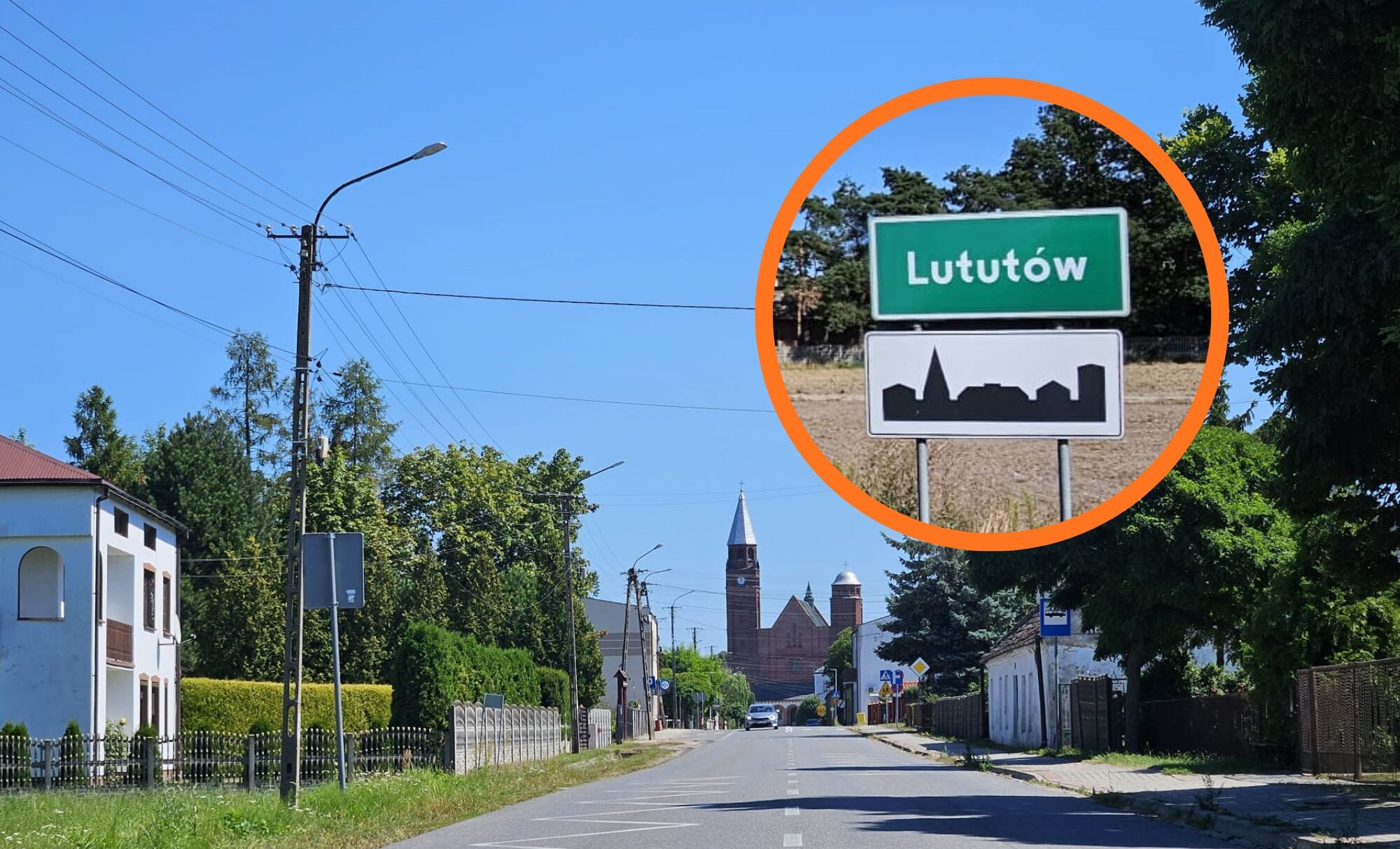 Wielka kontrola dróg w Lututowie. Niektóre nie były naprawiane od 20 lat