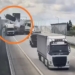 Rozbite ciężarówki na A1 pod Piotrkowem. GDDKiA opublikowała nagranie