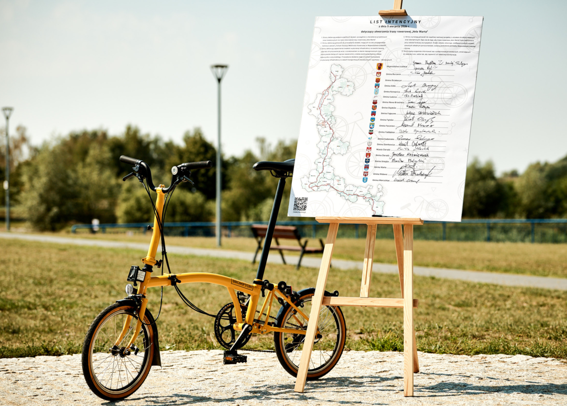 Velo Warta coraz bliżej