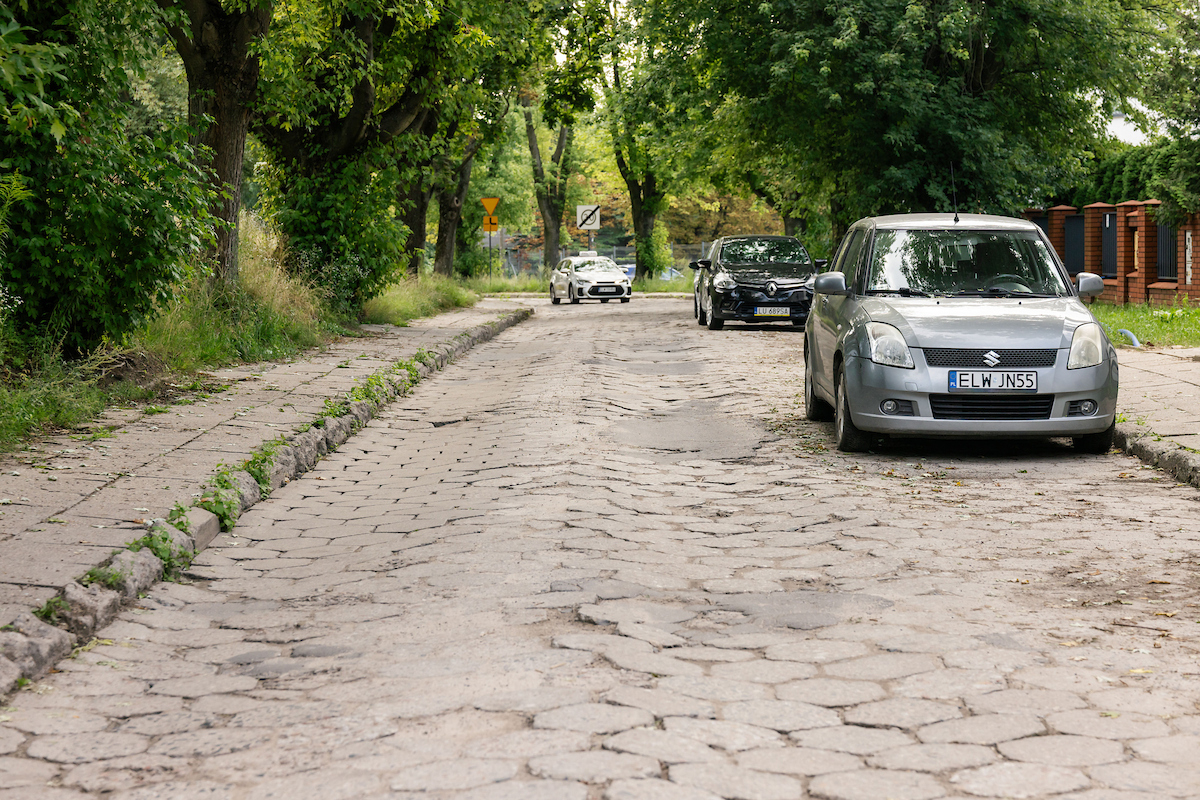 10 sierpnia rozpocznie się remont odcinka ulic Skalna – Dębowskiego, mat. UMŁ ul. Skalna przed remontem 13 1