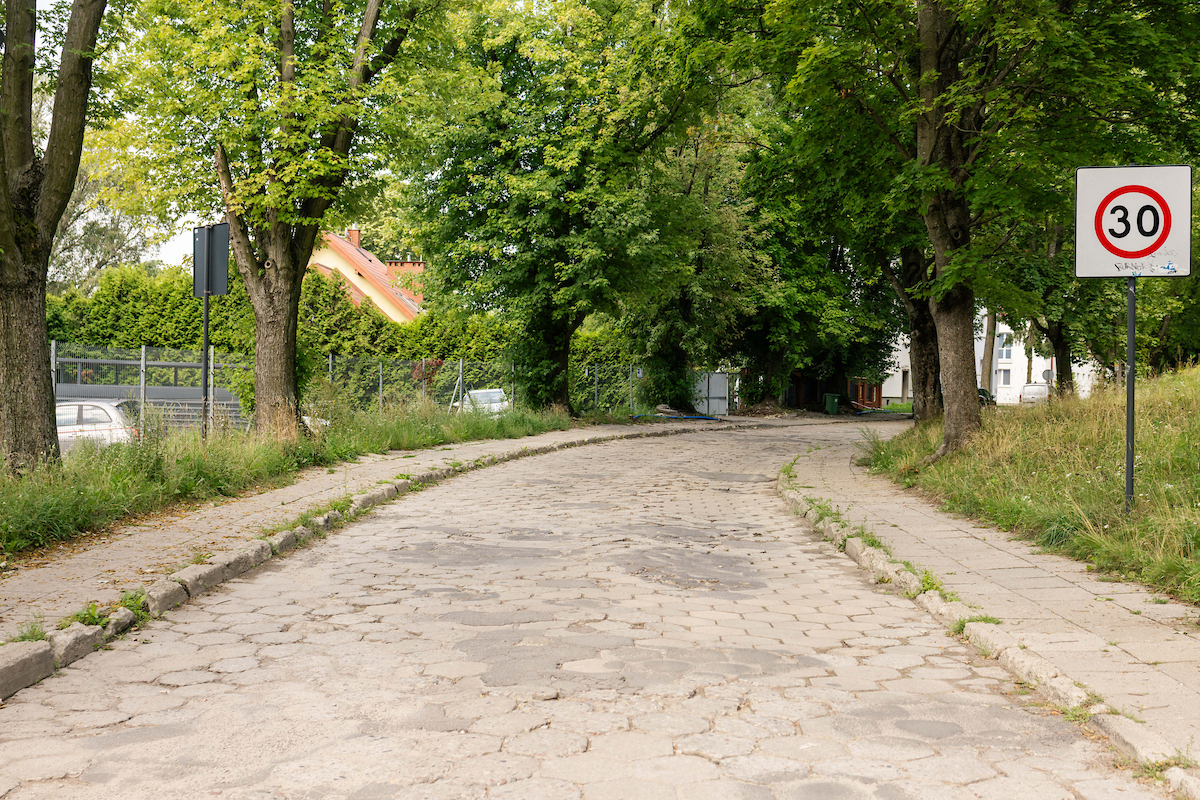 10 sierpnia rozpocznie się remont odcinka ulic Skalna – Dębowskiego, mat. UMŁ ul. Skalna przed remontem 2