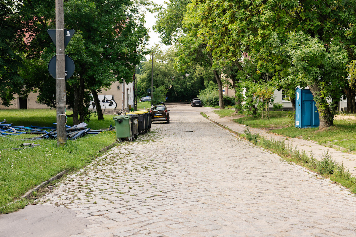 10 sierpnia rozpocznie się remont odcinka ulic Skalna – Dębowskiego, mat. UMŁ ul. Skalna przed remontem 7