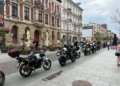 Wielka parada motocykli na Piotrkowskiej w Łodzi
