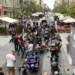 Wielka parada motocykli na Piotrkowskiej w Łodzi