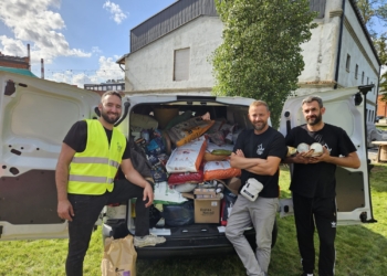 „Łódź, podaj łapę” zakończone sukcesem. Dary wypełniły cały samochód
