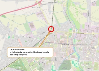Tunel pod torami w Pabianicach coraz bliżej. Wybrano ofertę za ponad 36 mln zł