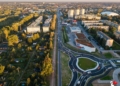 Rondo w Zgierzu już gotowe. Pojechali nim pierwsi kierowcy 5 Rondo w Zgierzu już gotowe. Pojechali nim pierwsi kierowcy