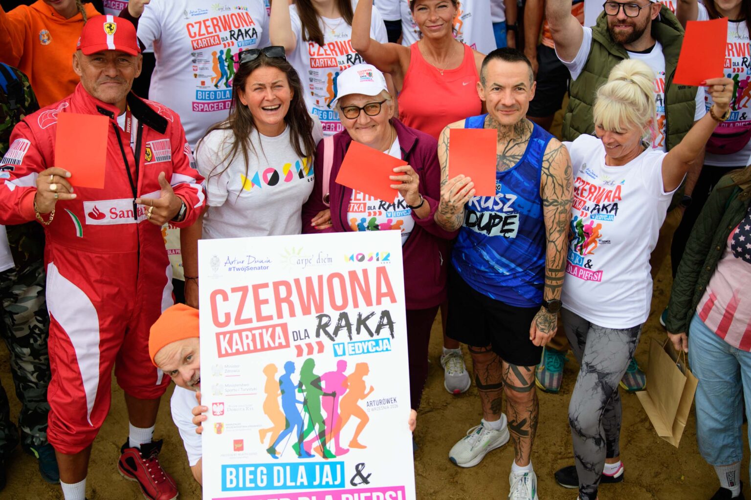 Bieg Czerwona Kartka Dla Raka fot Sebastian Szwajkowski 22