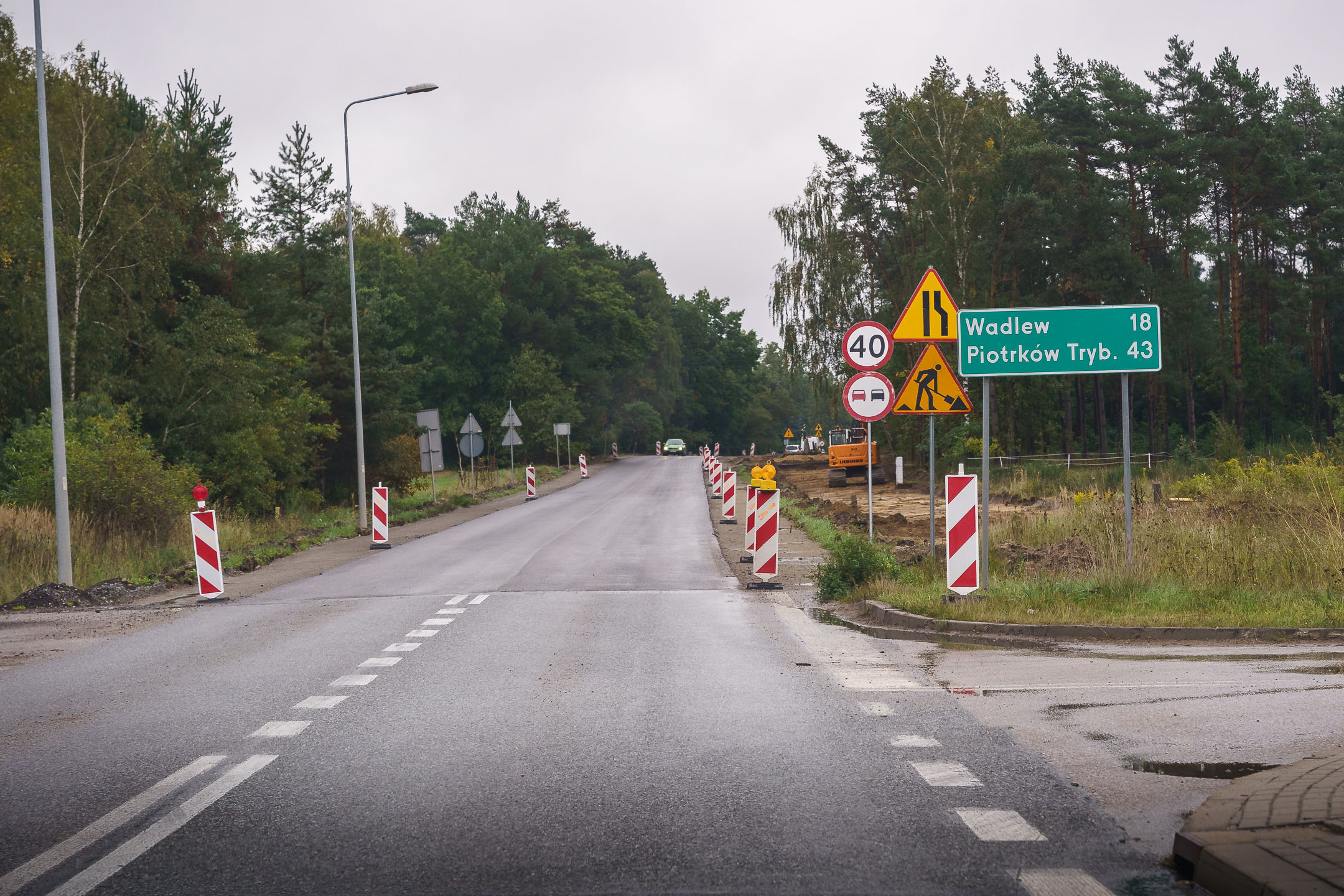 Droga do S8 w przebudowie. Na DW 473 widać już pierwsze efekty prac