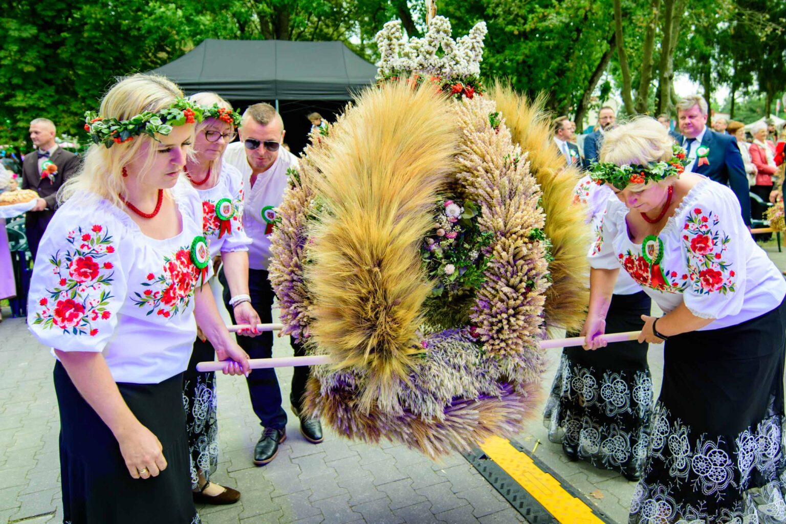 Dozynki Wojewodzkie w Brzezinach z Radiem Lodz fot Sebastian Szwajkowski 10