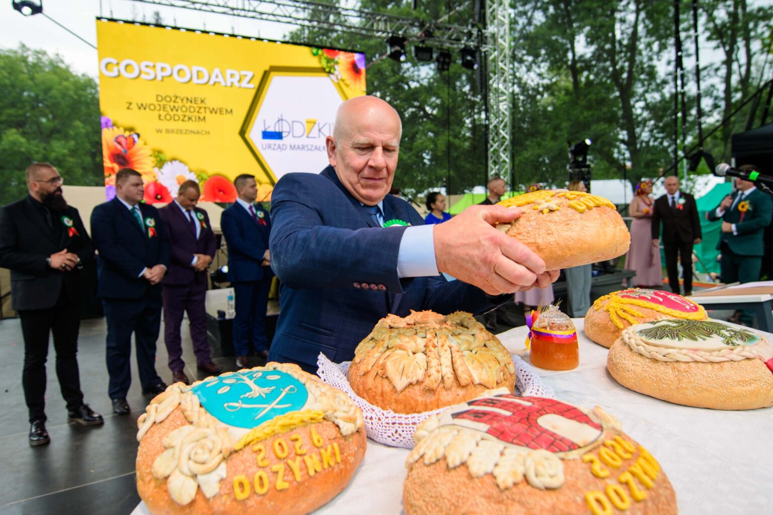 Dozynki Wojewodzkie w Brzezinach z Radiem Lodz fot Sebastian Szwajkowski 14