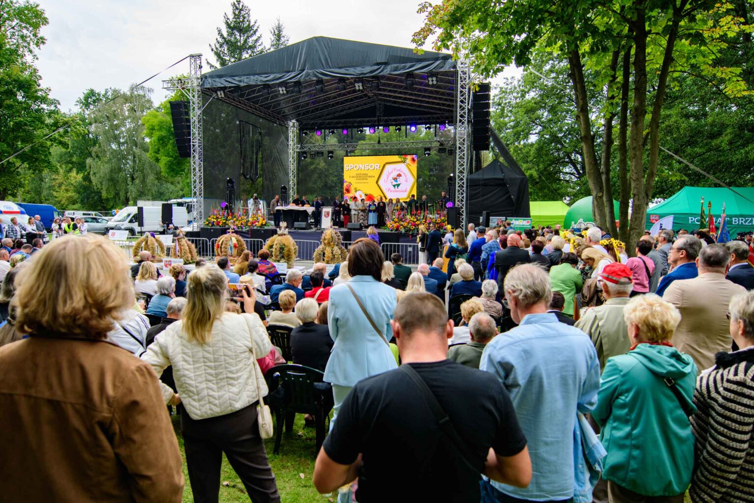Dozynki Wojewodzkie w Brzezinach z Radiem Lodz fot Sebastian Szwajkowski 15