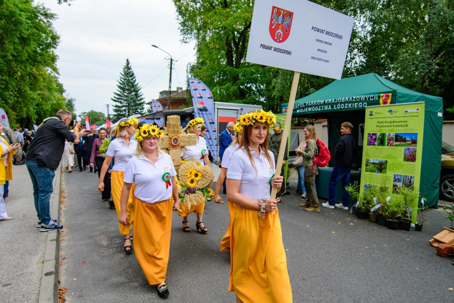 Dozynki Wojewodzkie w Brzezinach z Radiem Lodz fot Sebastian Szwajkowski 9