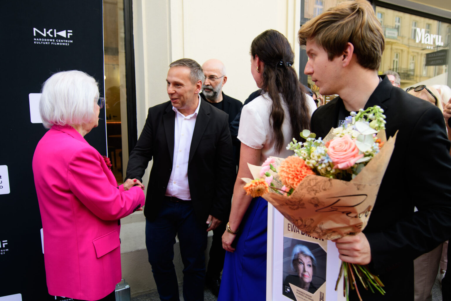 Ewa Braun w lodzkiej Alei Gwiazd fot Sebastian Szwajkowski 7
