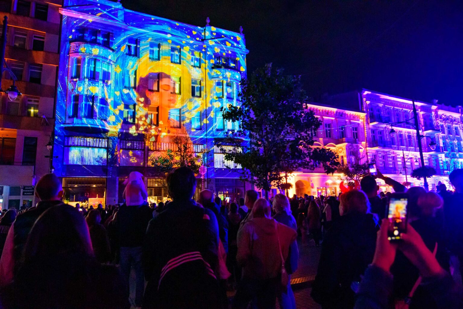 Festiwal Swiatla 2026 Piotrkowska i Pasaz Schillera fot Sebastian Szwajkowski