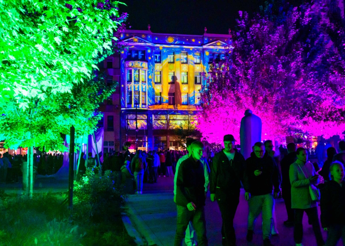 Festiwal Swiatla 2026 Piotrkowska i Pasaz Schillera fot Sebastian Szwajkowski 3