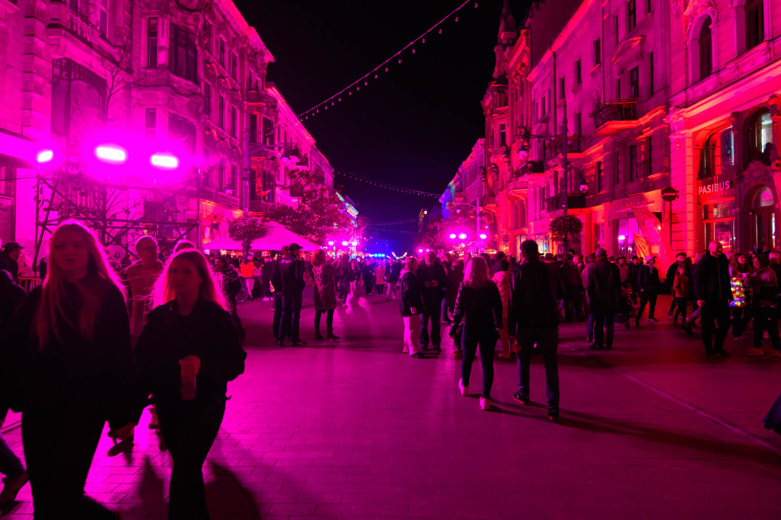 Festiwal Swiatla 2026 Piotrkowska i Pasaz Schillera fot Sebastian Szwajkowski 6