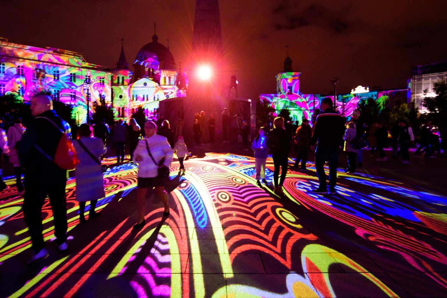 Festiwal Swiatla 2026 Plac Wolnosci i Piotrkowska fot Sebastian Szwajkowski 1