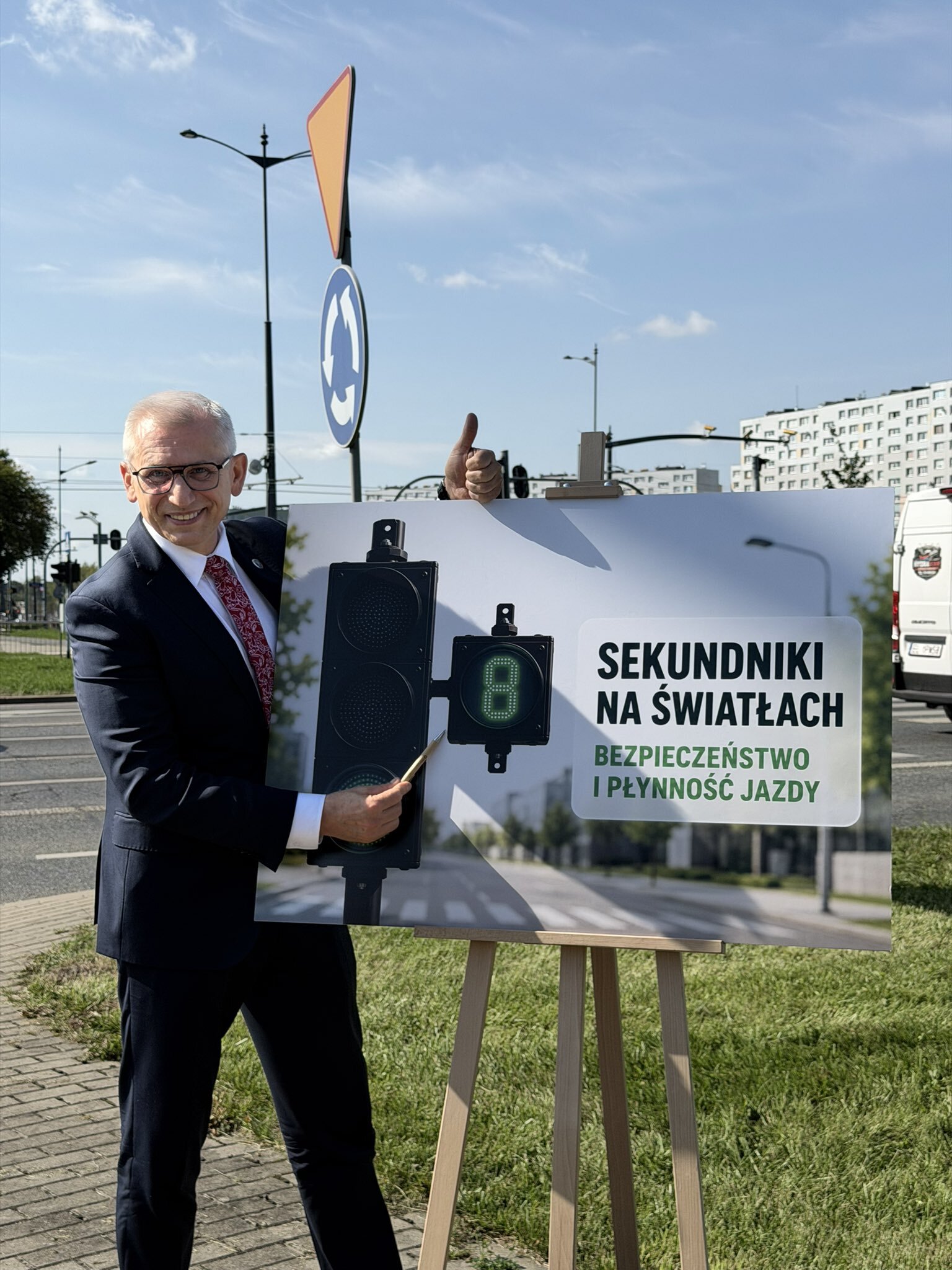Sekundniki na łódzkich skrzyżowaniach? Senator proponuje nowe rozwiązanie