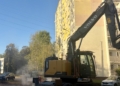 Budowa tunelu KDP tuż obok bloku. Mieszkańcy skarżą się na hałas, kurz i brak informacji