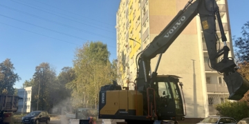 Budowa tunelu KDP tuż obok bloku. Mieszkańcy skarżą się na hałas, kurz i brak informacji