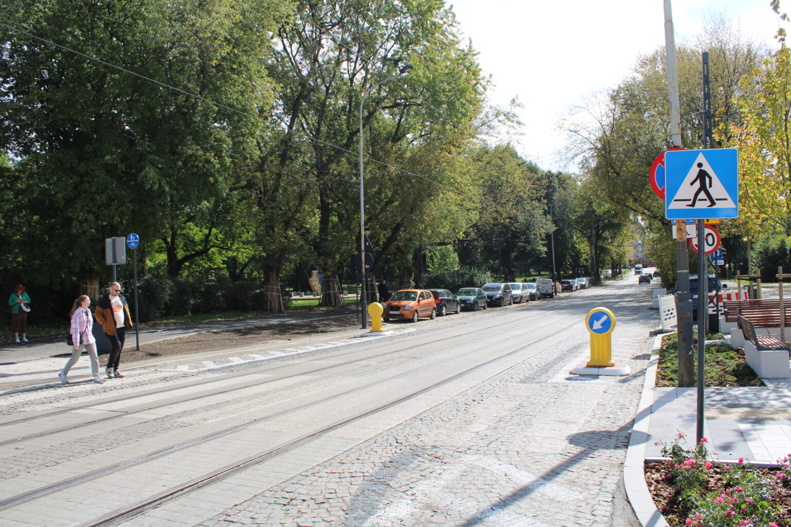 Ulica Nowomiejska po remoncie | mat. pras. UMŁ IMG 3787