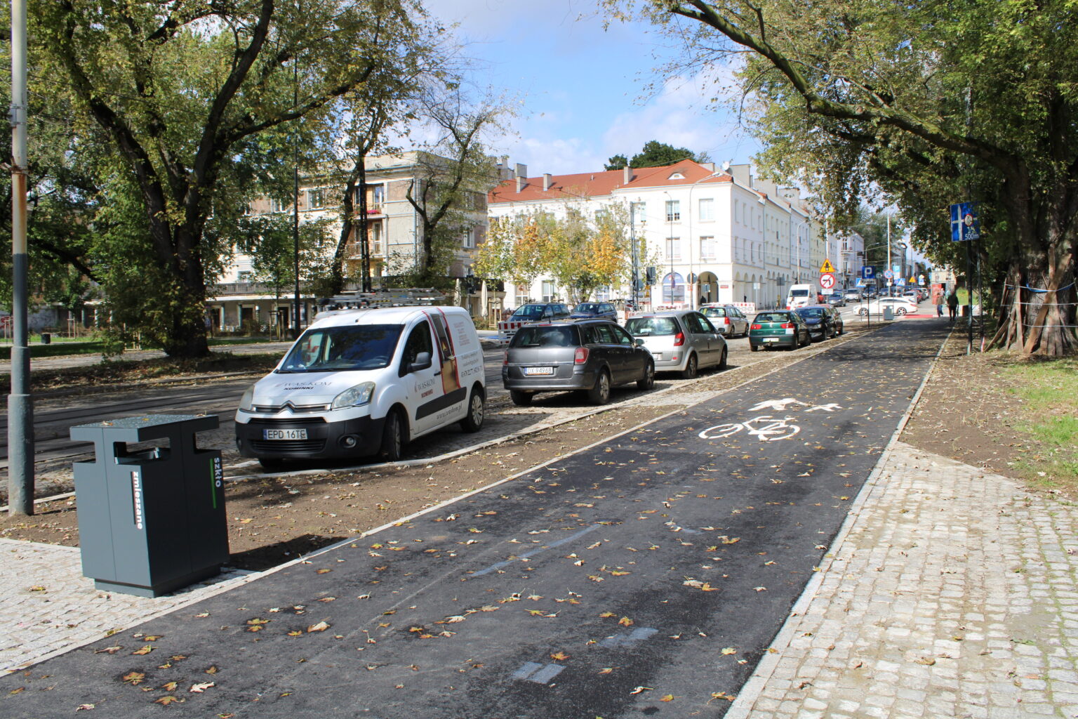 Ulica Nowomiejska po remoncie | mat. pras. UMŁ IMG 3793