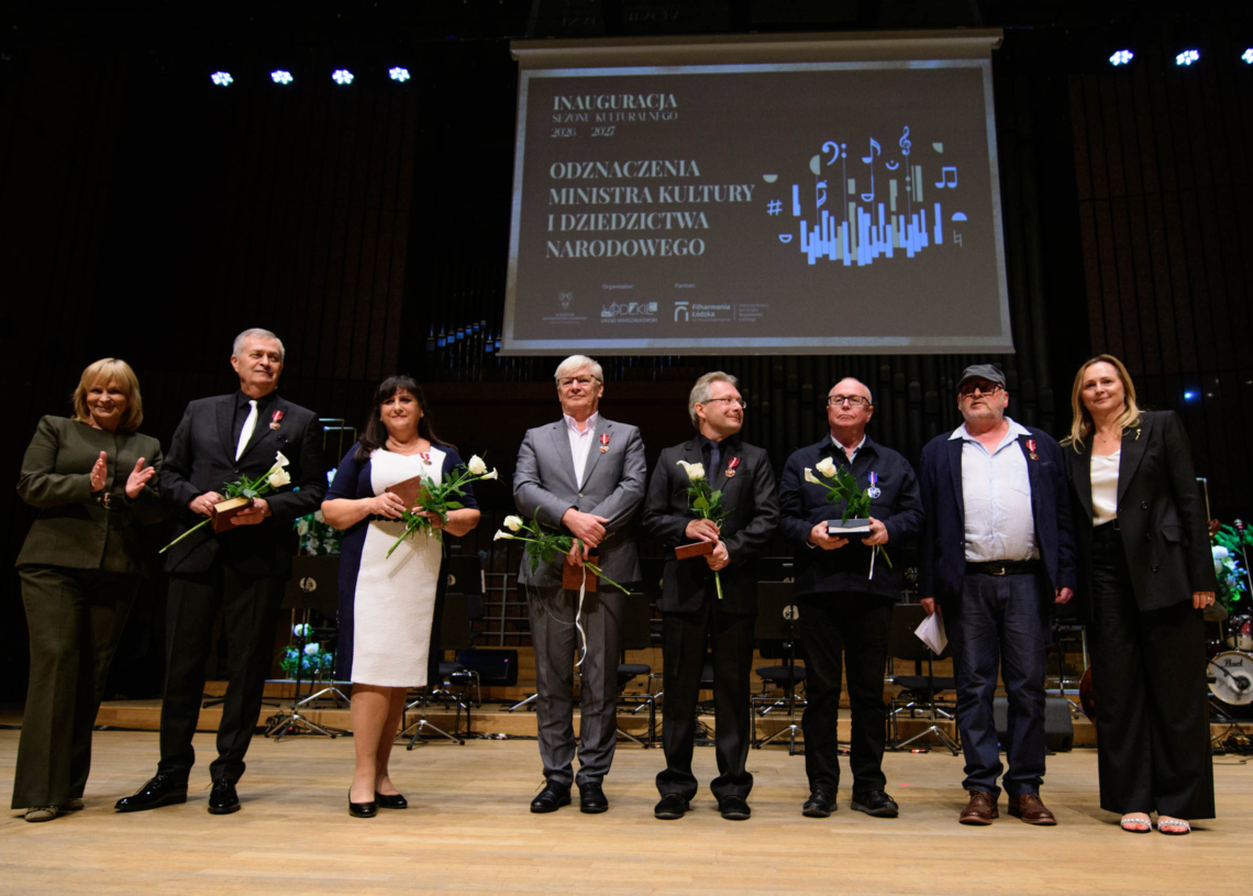 W Filharmonii Łódzkiej odznaczono zasłużonych dla kultury regionu