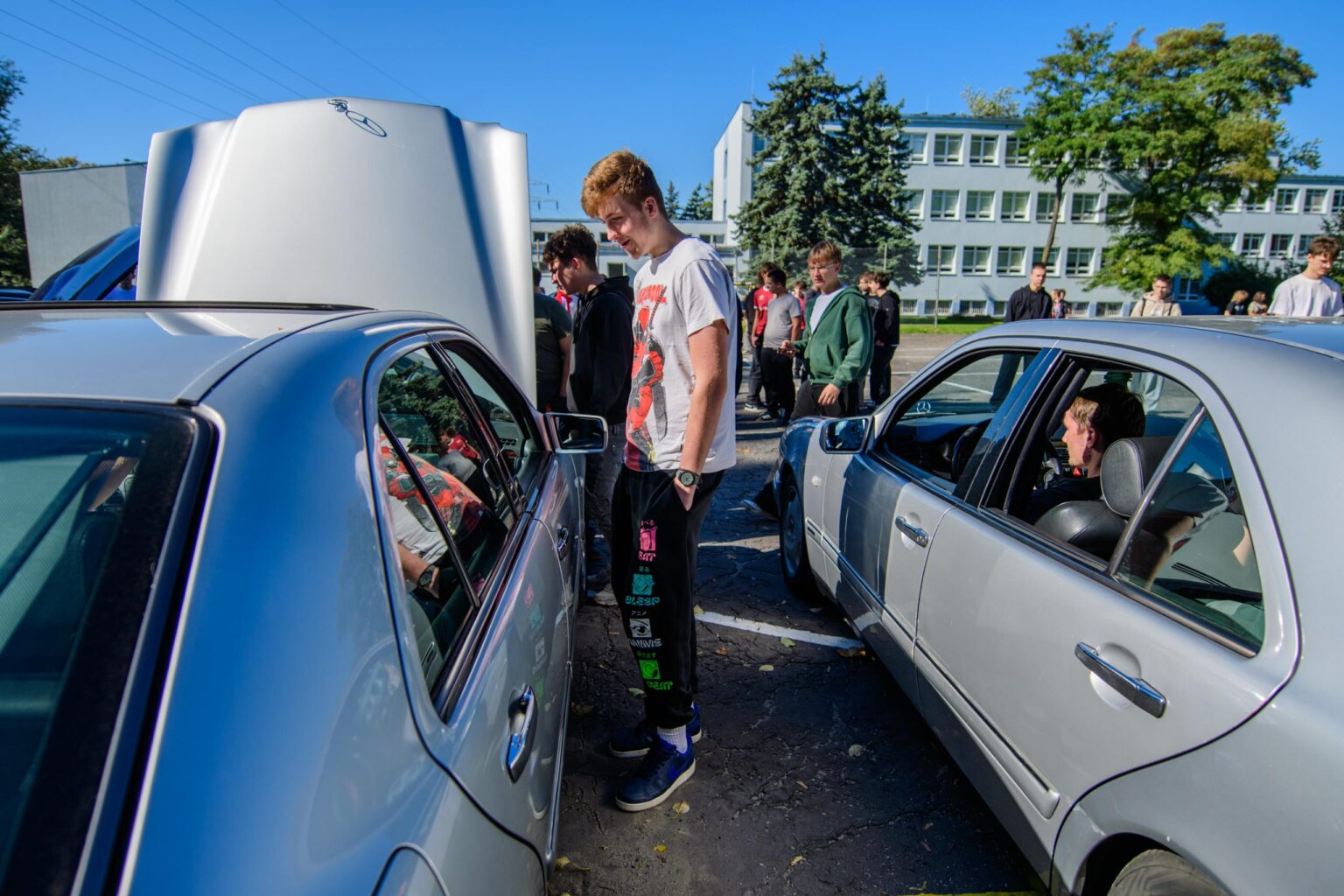 Mlodzi na Czterech Kolach w lodzkiej szkole samochodowej fot Sebastian Szwajkowski 13