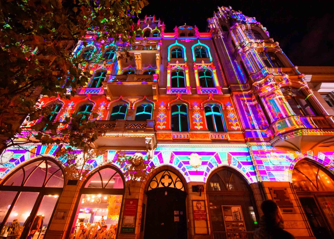Przedpremierowy pokaz łódzkiego Light Move Festival [ZDJĘCIA]