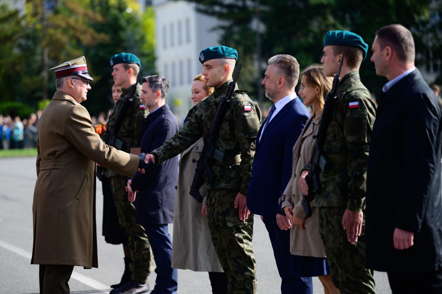 Pierwsza przysiega reaktywowanej WAM fot Sebastian Szwajkowski 28