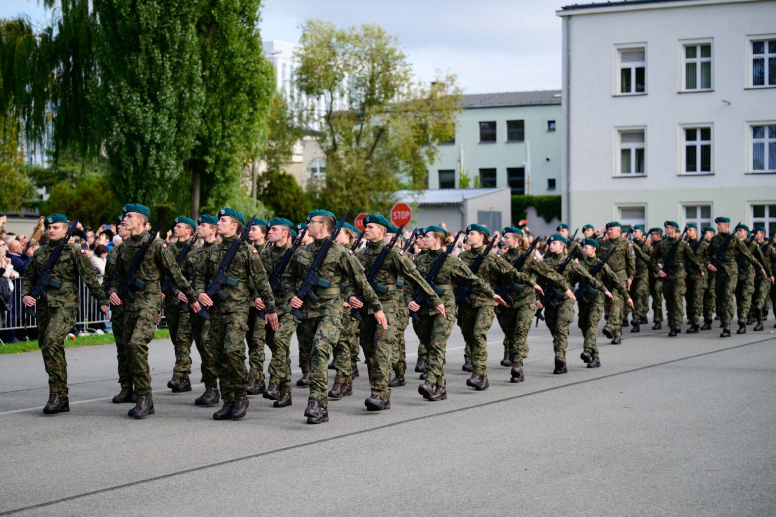 Pierwsza przysiega reaktywowanej WAM fot Sebastian Szwajkowski 30