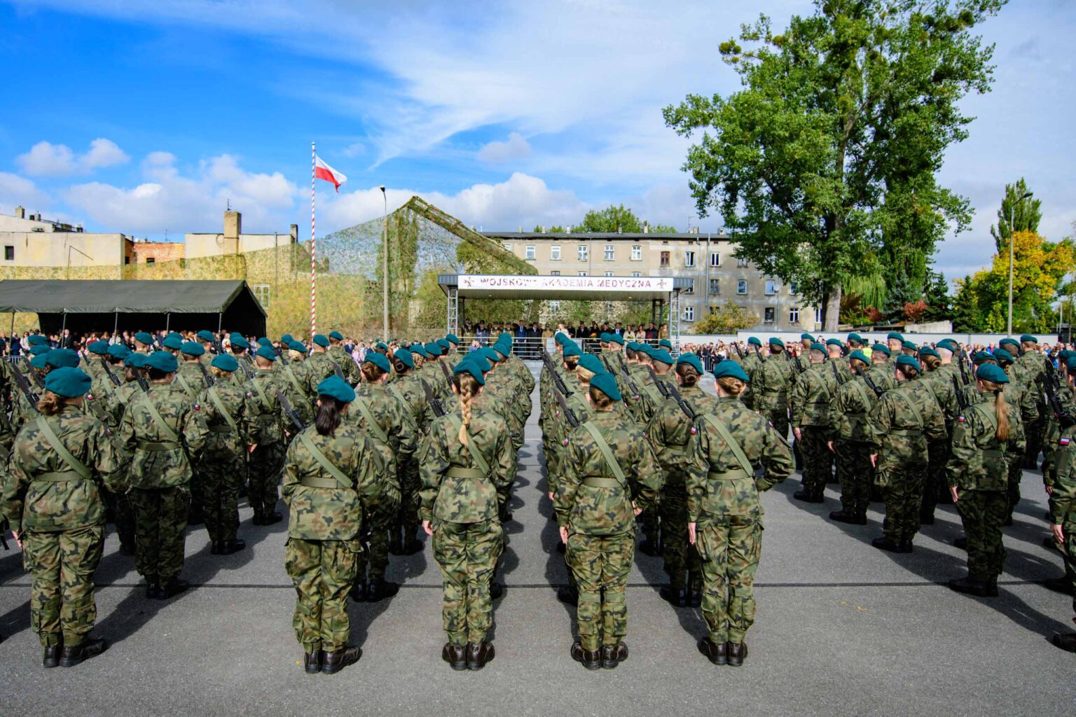 Pierwsza przysiega reaktywowanej WAM fot Sebastian Szwajkowski 4