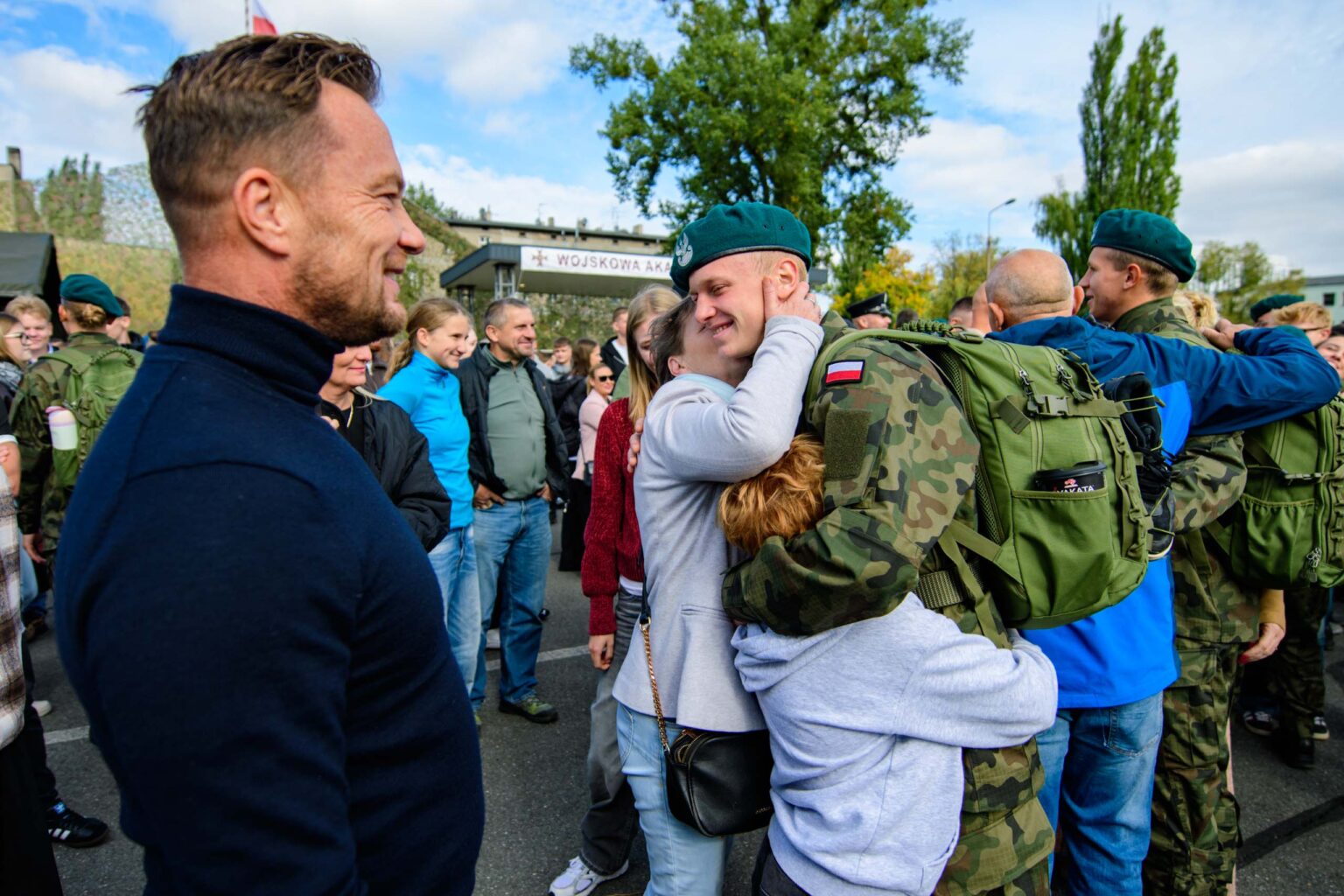 Pierwsza przysiega reaktywowanej WAM fot Sebastian Szwajkowski 9