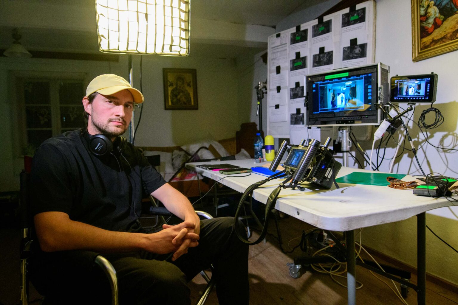 Plan zdjęciowy filmu Szarlatan fot Sebastian Szwajkowski Plan zdjeciowy filmu Szarlatan fot Sebastian Szwajkowski