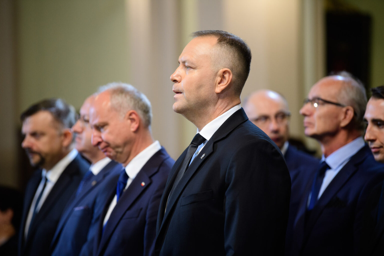 Pogrzeb ofiar obozu przy Przemyslowej z Prezydentem Karolem Nawrockim fot Sebastian Szwajkowski 17