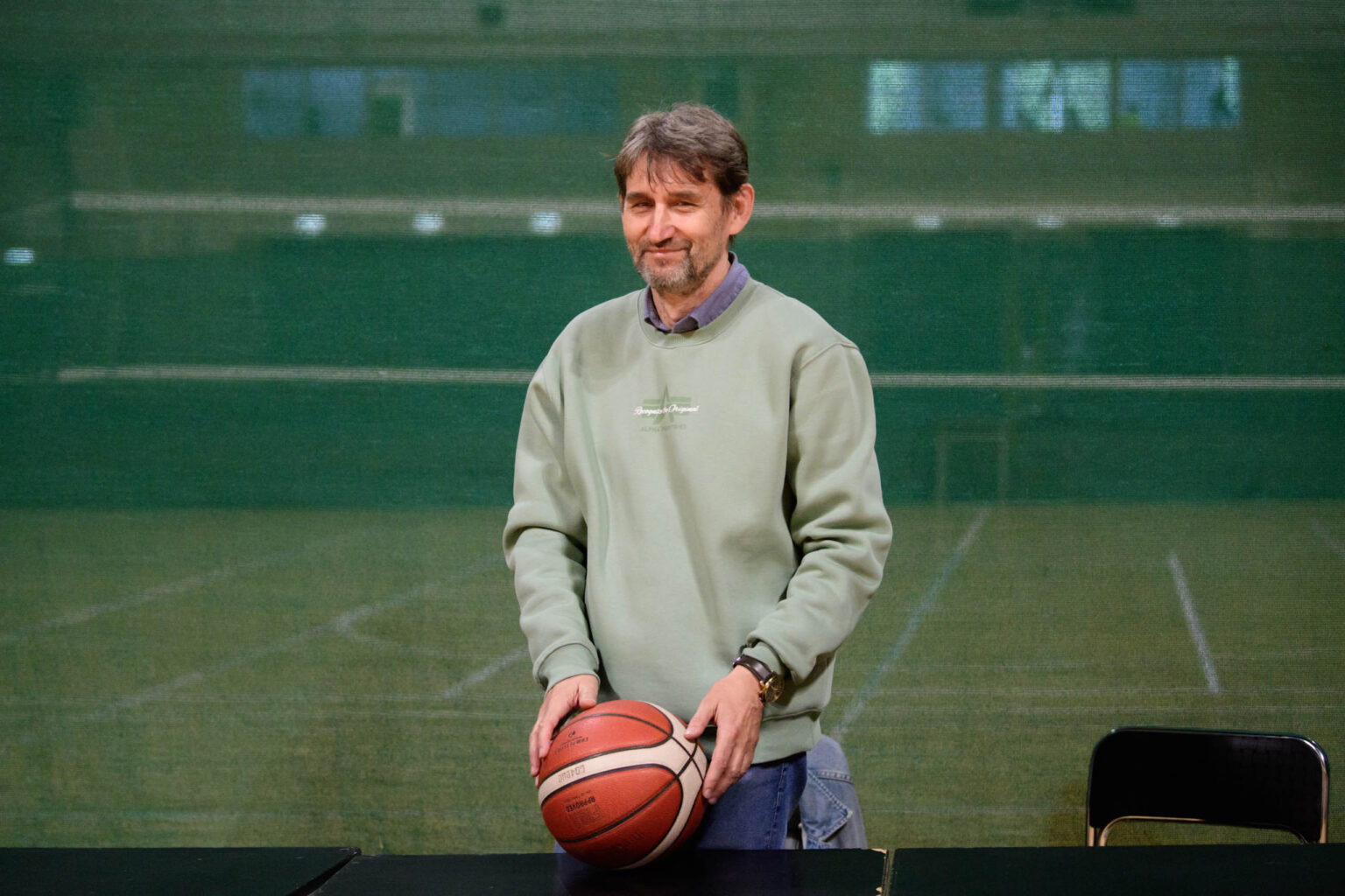 Trening Zawodnikow Harlem Globetrotters z uczniami fot Sebastian Szwajkowski 22