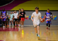 Młodzież trenowała z koszykarzami Harlem Globetrotters [ZDJĘCIA]