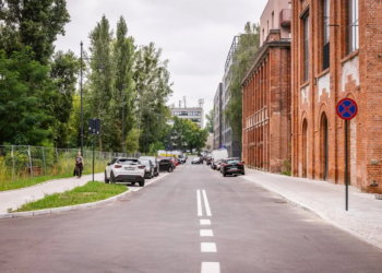 Nowa ulica między Milionową i Tymienieckiego, fot. UMŁ