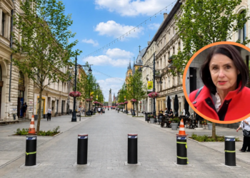 Słupki na Piotrkowskiej w pełni uruchomione. Agnieszka Wojciechowska van Heukelom: „Skandal”