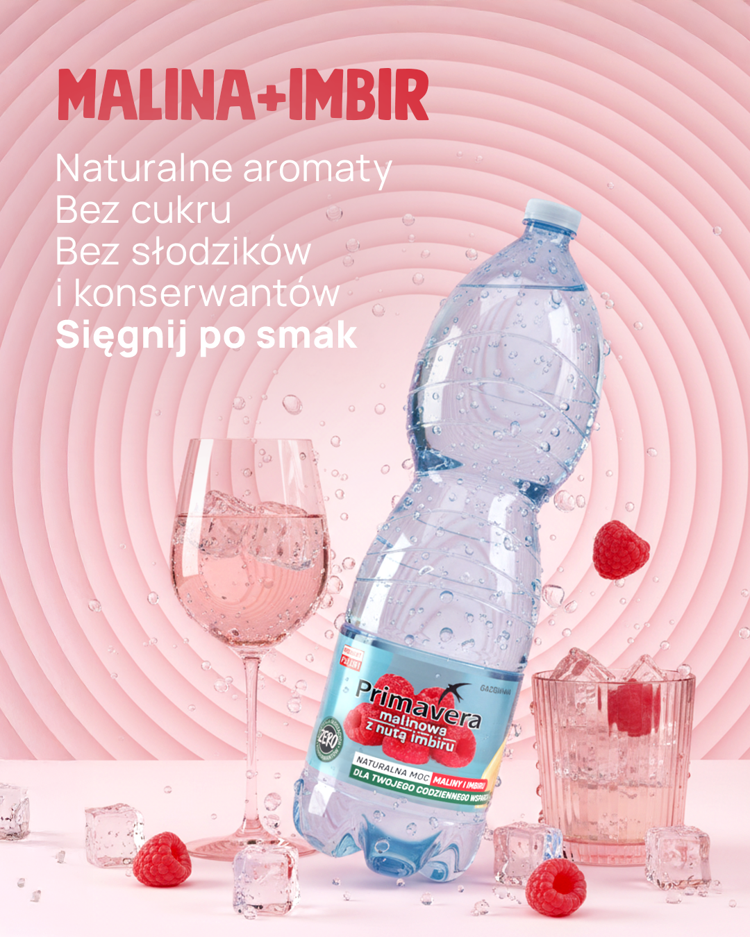 Woda źródlana Primavera wyróżnia się na tle konkurencji 2 feel the fruit 2